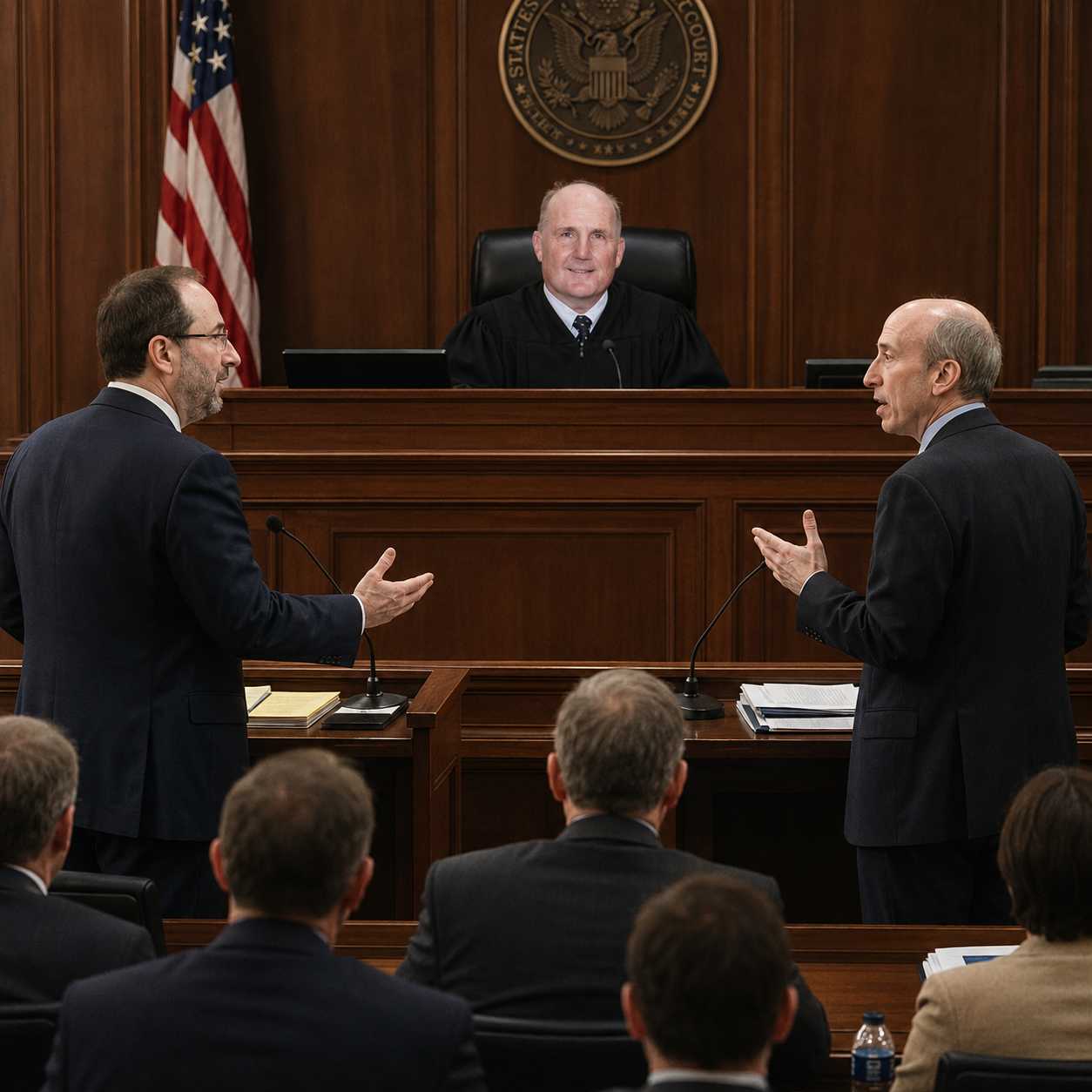 Timeline image for Oral arguments in court
