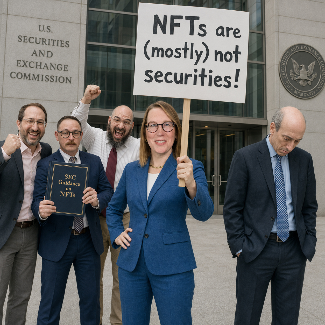Timeline image for The SEC releases NFT guidance